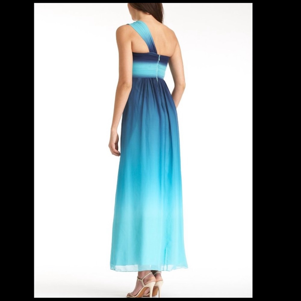 BCBG Blue Ombré Gown - Picture 2 of 7